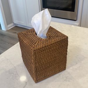 RattanTissue Box Cover